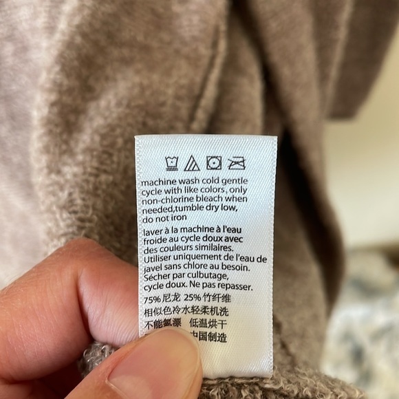 Barefoot Dreams Cozychic Lite Knit Open Front Cardigan Sweater S Taupe Cozycore - Picture 6 of 11